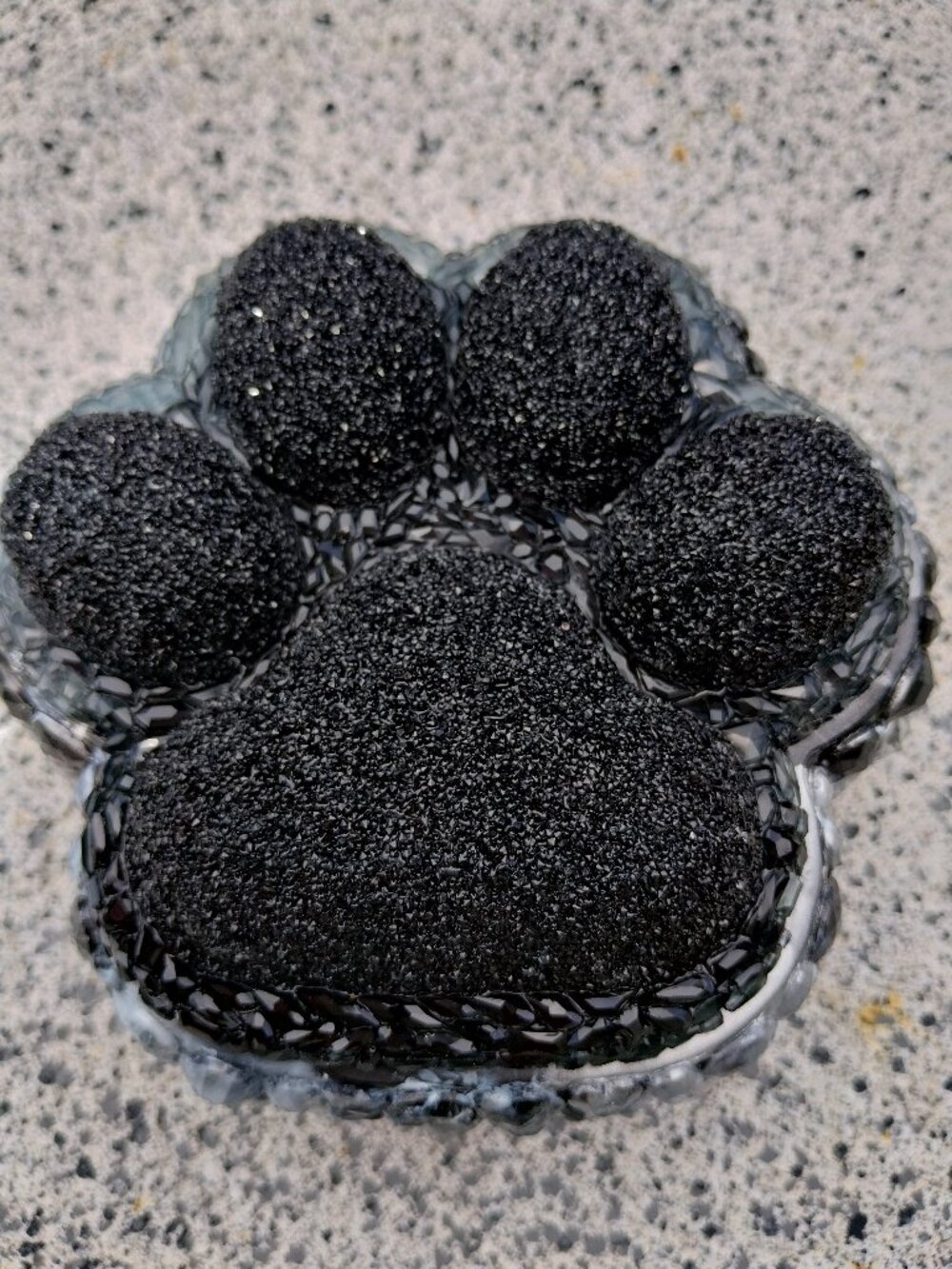 Resin cat paw/dog paw jewelry box